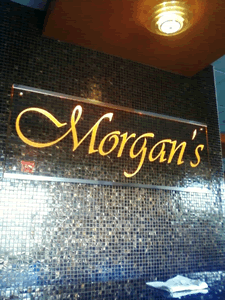 Illuminated Morgan's Sign